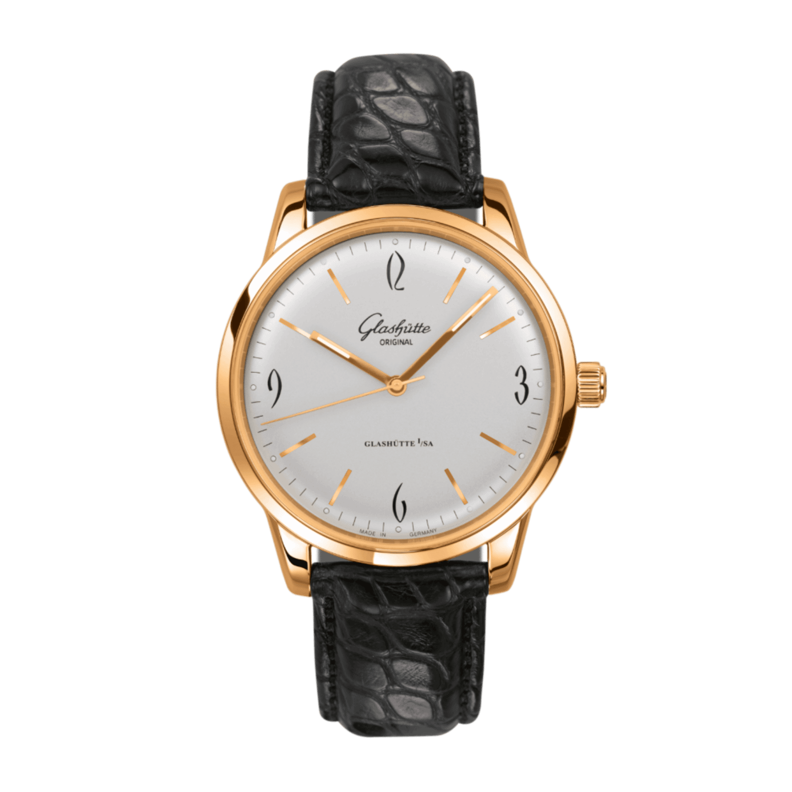 dd3d93c44c5f14779746ae6fd49f970f.png Sixties Rose Gold Silver Dial 39mm - Image 1