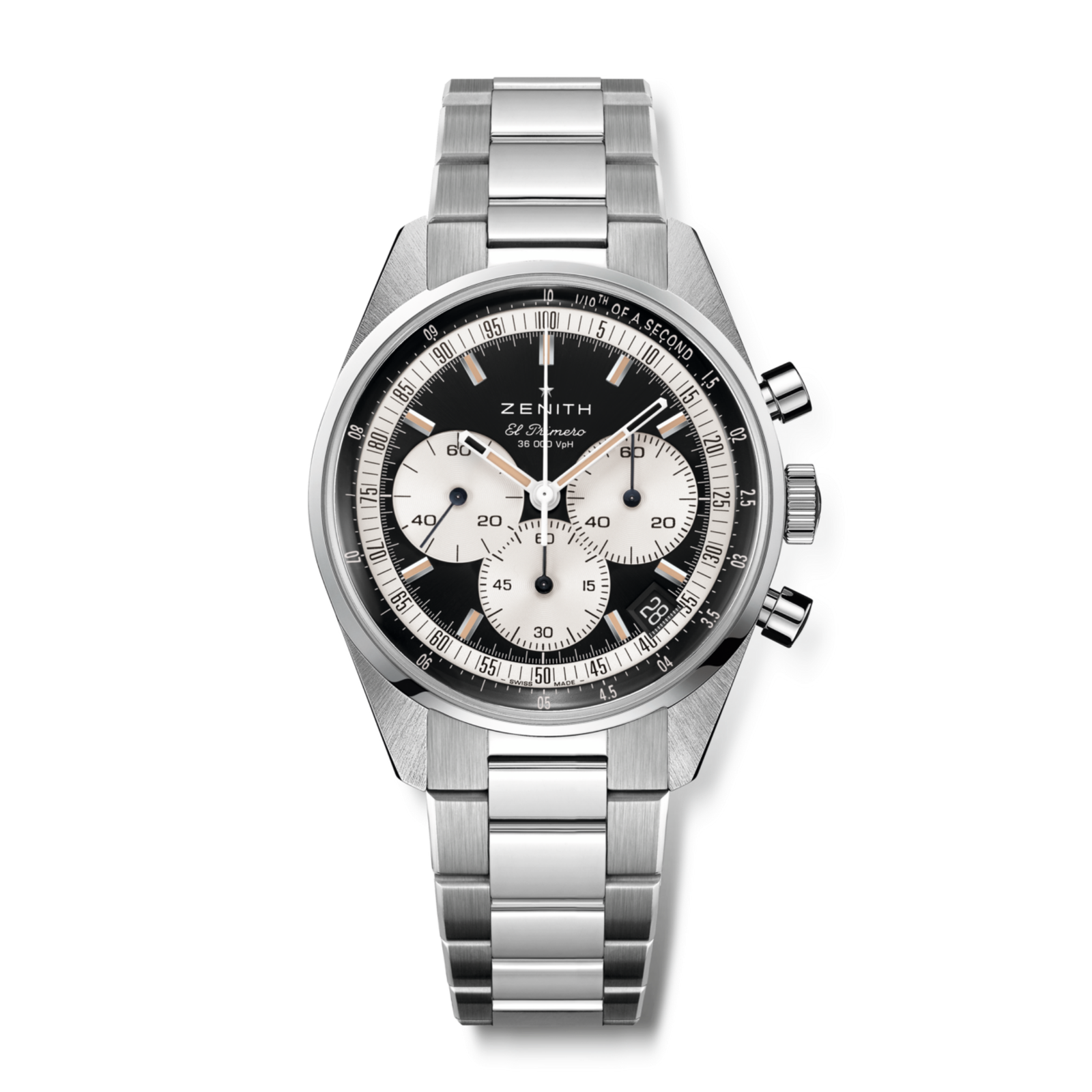 ddf242b81d64331d7d9fb8f667b408ea.png Chronomaster "EP Original" Steel Black Dial 38mm - Image 1