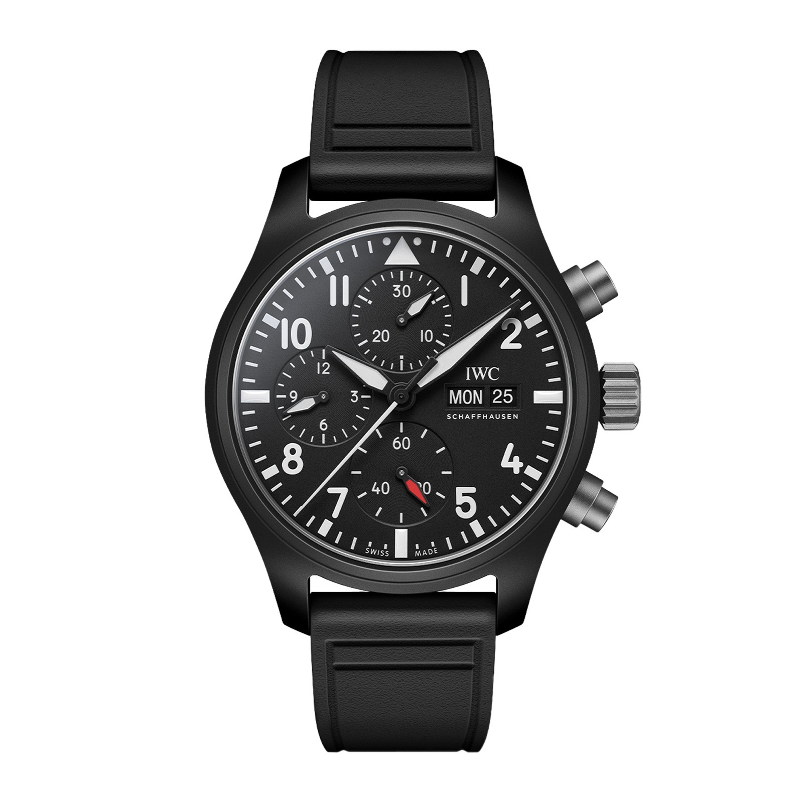 df326a0d6a8b32d5bdc4f3fd1bd02c85.png Pilot's Watch Chronograph Top Gun Ceramic Black Dial 42mm - Image 1