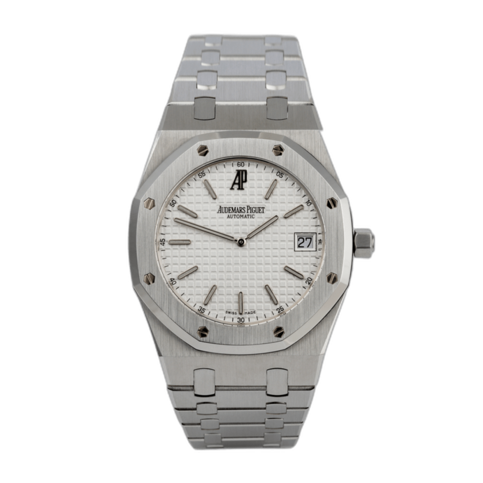 df7d2afa212dd49beb0c8014c5e1dc54.webp Royal Oak "Jumbo" Extra-Thin Steel White Dial 39mm - Image 1