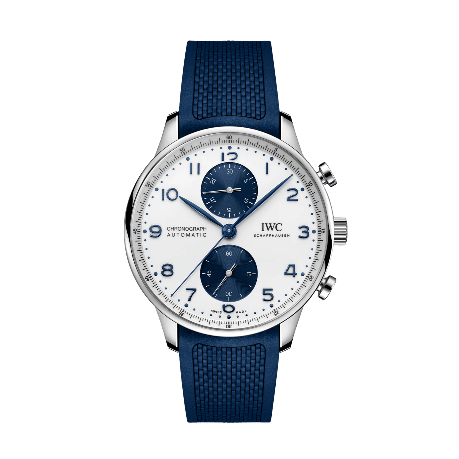 e0b4dce983994eee261ba03e52563a9d.png Portugieser Chronograph Steel White Dial 41mm - Image 1