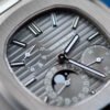 Nautilus Moonphase White Gold Grey Dial 40mm【2019like new】 - Image 5