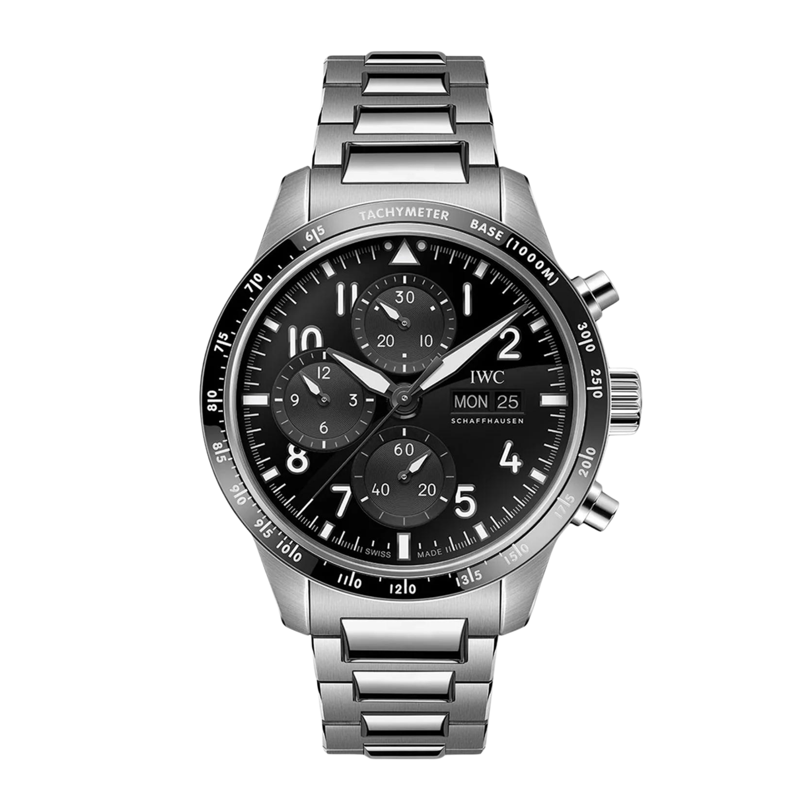 e19d2b3246e0a268fb2bd1695a7b9771.png Pilot's Watch Performance Chronograph AMG Titanium Black Dial 41mm - Image 1