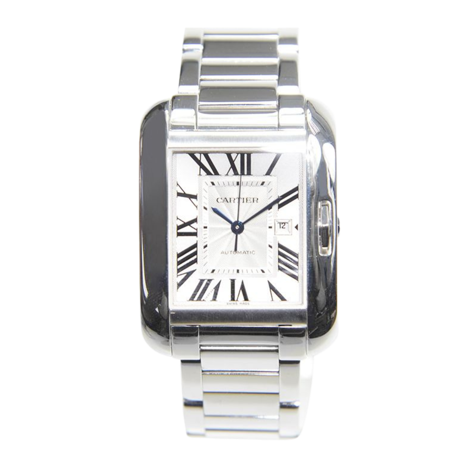 e1d29bf0e13e134f61cfa5ecc0883c26.png Tank Anglaise White Gold Silver Dial 36mm - Image 1