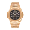 Nautilus Chronograph Rose Gold Black Dial 40mm【5980/1R-001】【2023like new】