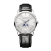 Master Ultra Thin Moonphase Steel Silver Dial 39mm