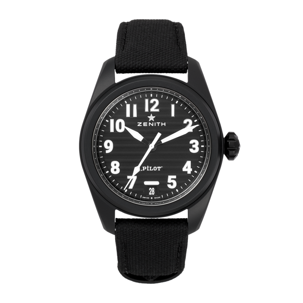 e997c756e74fc21fef62e0a0768434de.webp Pilot Ceramic Black Dial 40mm - Image 1