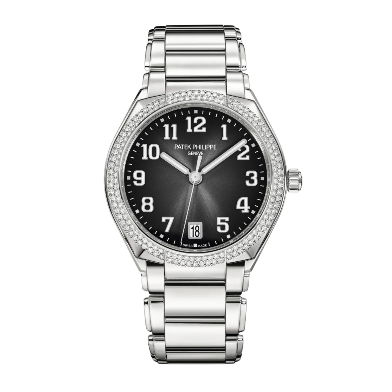 ec112895ccac60c5fe411ffae052af29.png Twenty-4 Steel Diamond Black Dial 36mm - Image 1