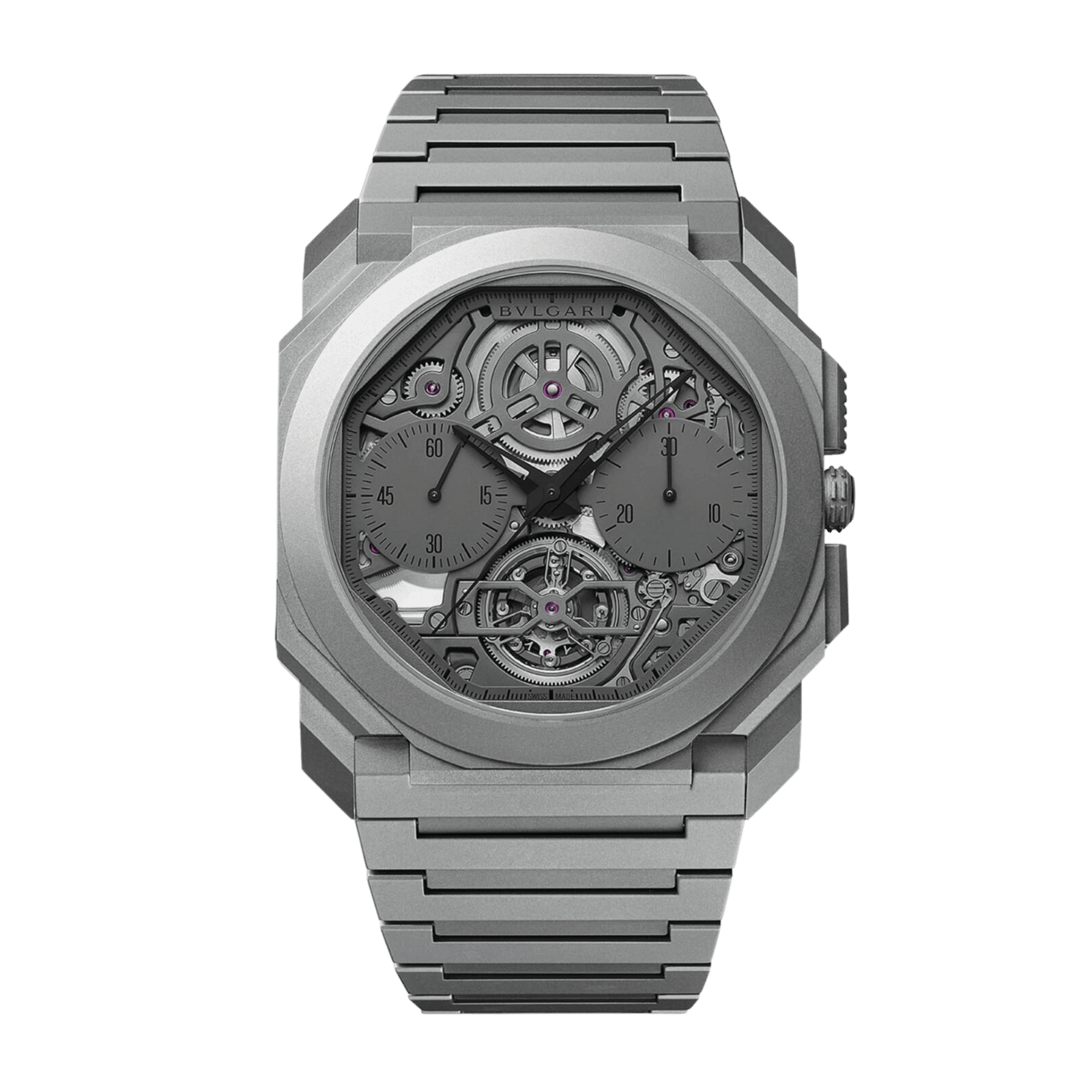 ec42334996fac483cda73696926f2a8b.png Octo Finissimo Tourbillon Chronograph Titanium Grey Dial 43mm - Image 1