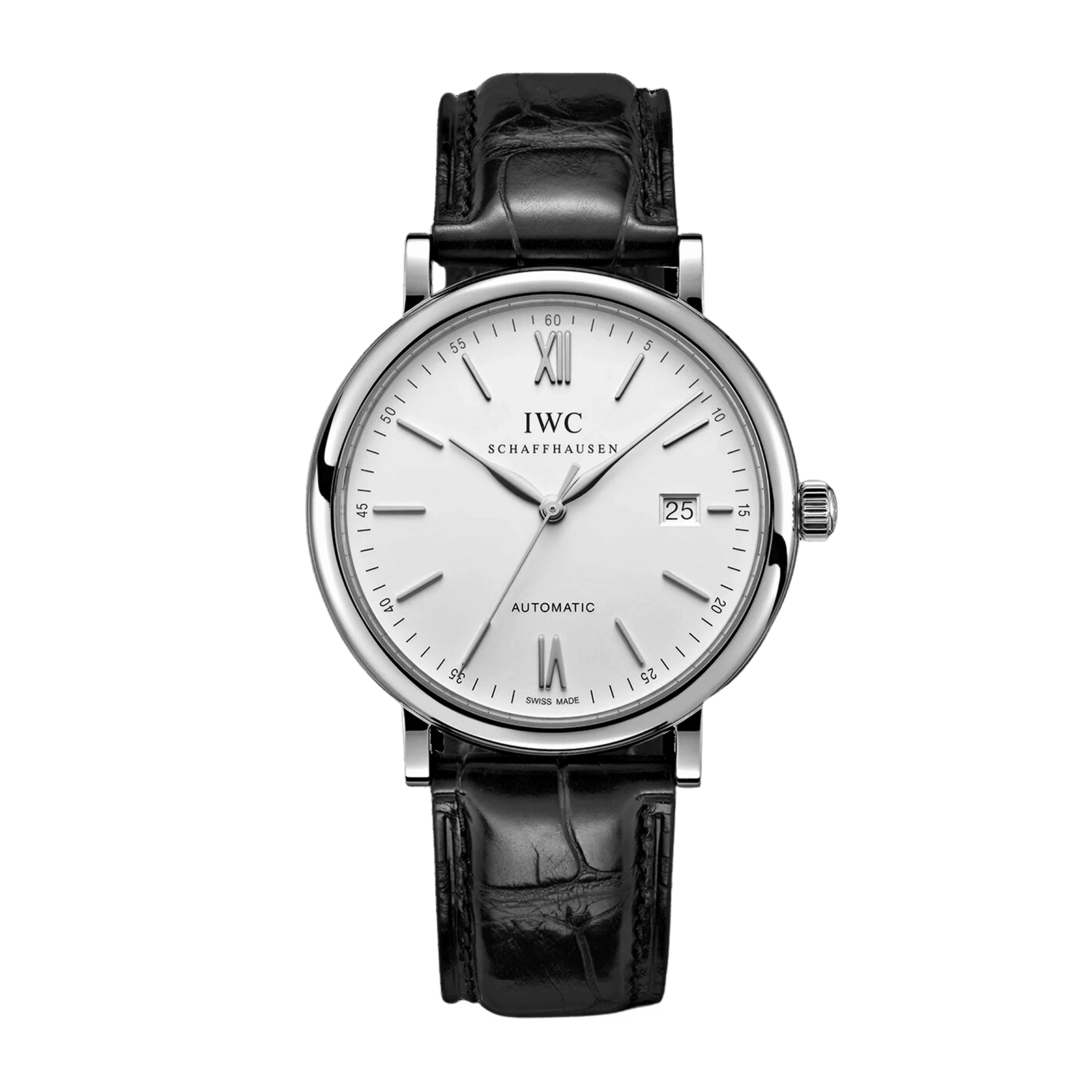 f134bafe72a08100d315dc57dd6dff88.png Portofino Steel Silver Dial 40mm - Image 1
