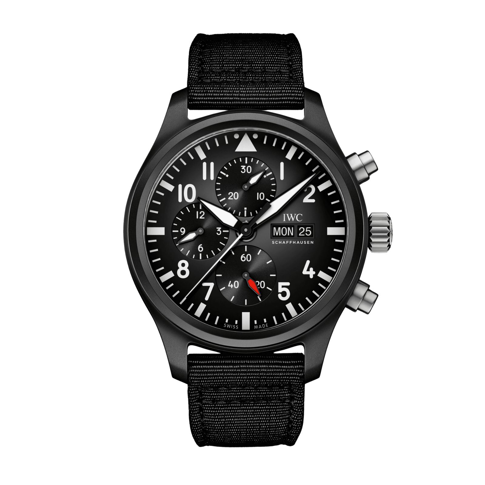 f136a9d2c691938efff69b8ee1a5be4a.png Pilot's Watch Chronograph Top Gun Ceramic Black Dial 44mm - Image 1