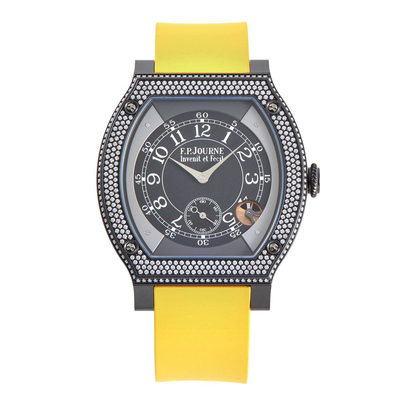 f2478b1cd47e3a390c1ab7171f8f3ea3.png Élégante Titanium Diamond Black Dial 48mm - Image 1