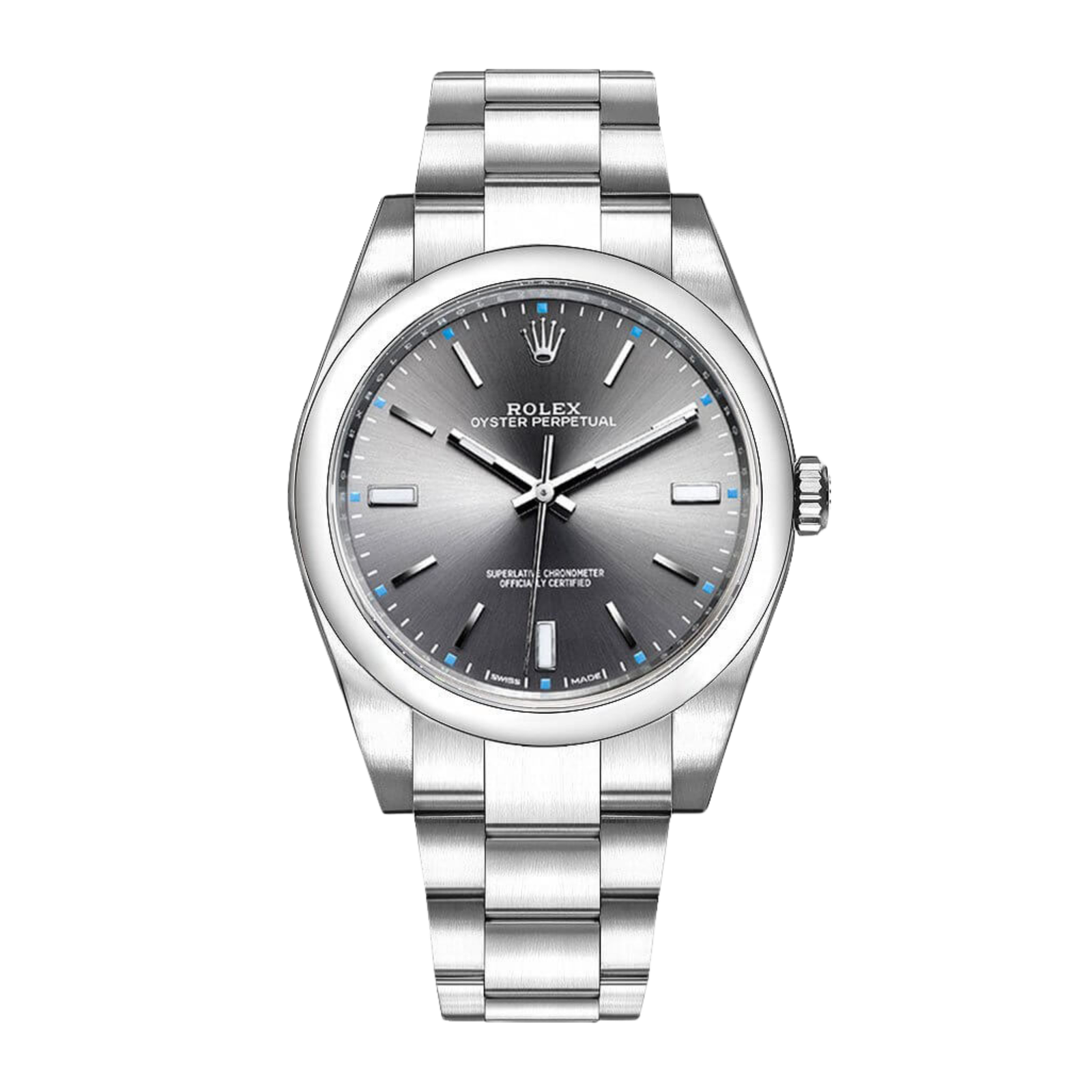 f73b8921582ab2a39e507a2709993f8b.png Oyster Perpetual Steel Grey Dial 39mm - Image 1