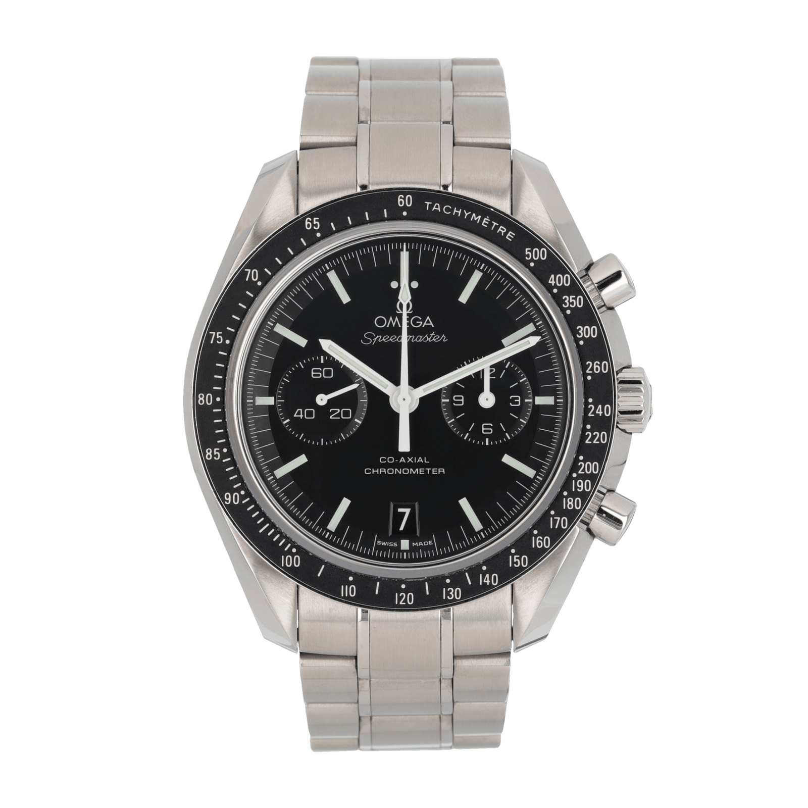 f7dc3fba9dbadb0310b79fbecee73ee7.png Speedmaster Steel Black Dial 44mm - Image 1
