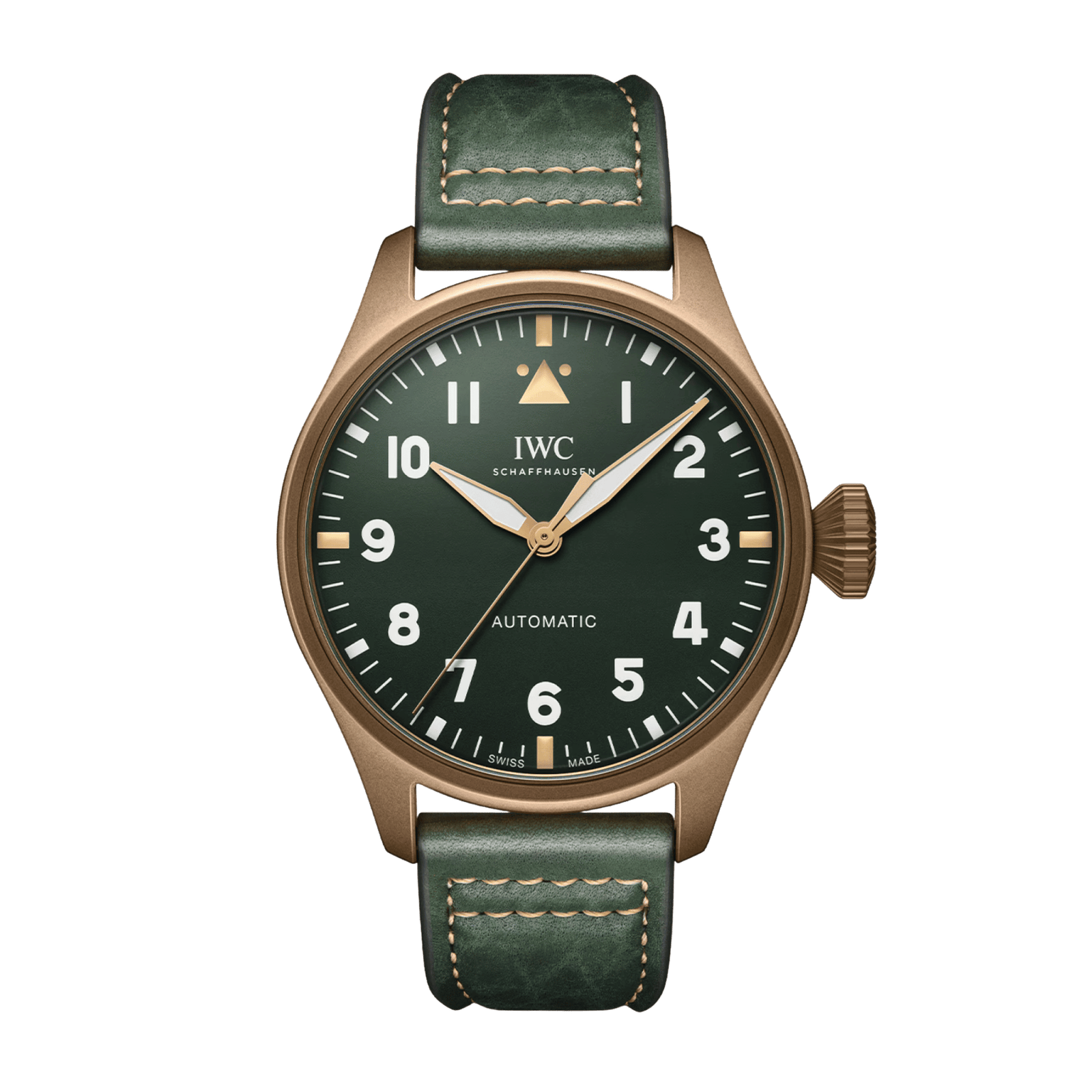 f7e3b014f0be9b476ee09cce3a1ec3f5.png Big Pilot's Watch Spitfire Bronze Green Dial 43mm - Image 1
