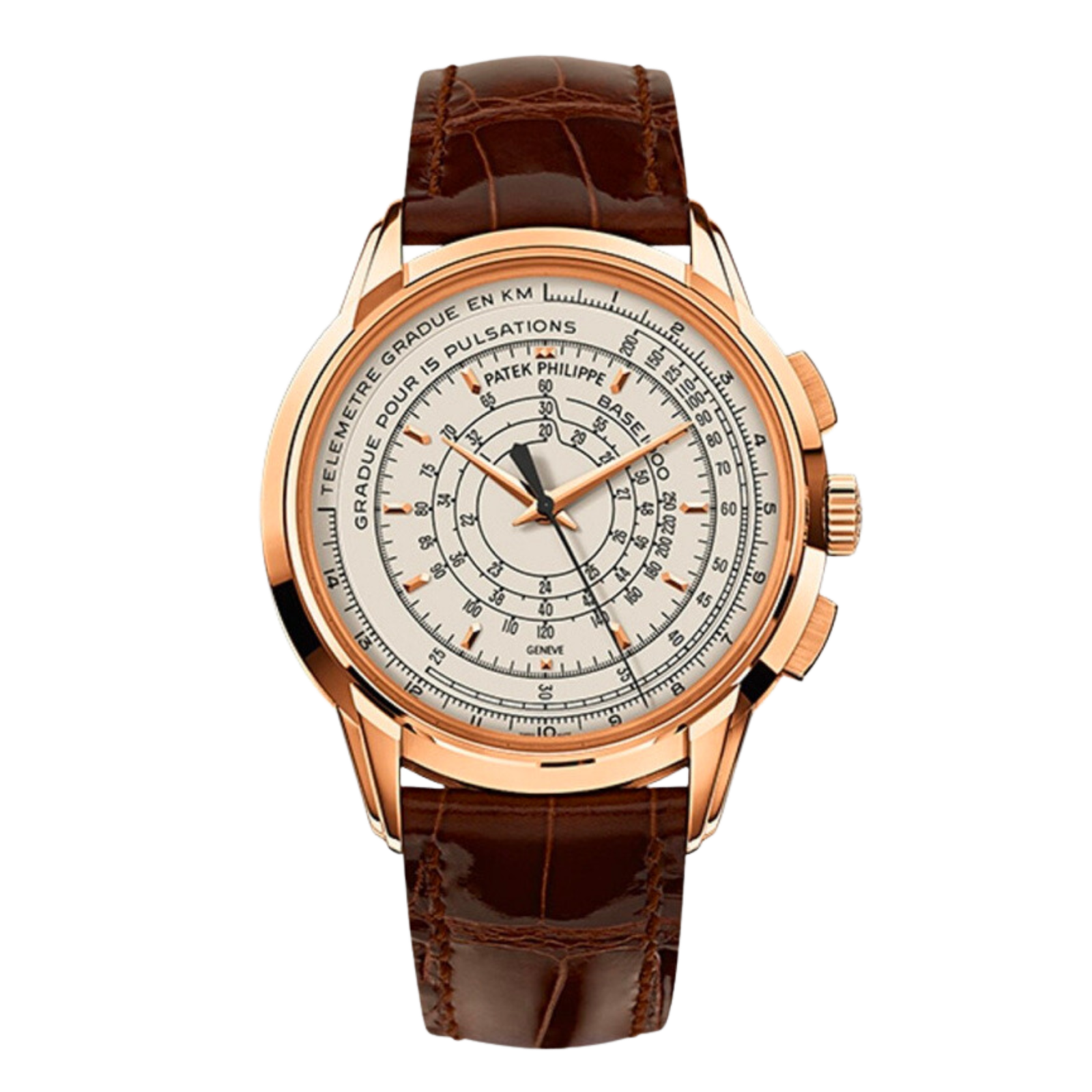 f7f5b472db4ee0752303447e252062d6.png Complications Multi-Scale Chronograph "175th Anniversary" Rose Gold Silver Dial 40mm - Image 1