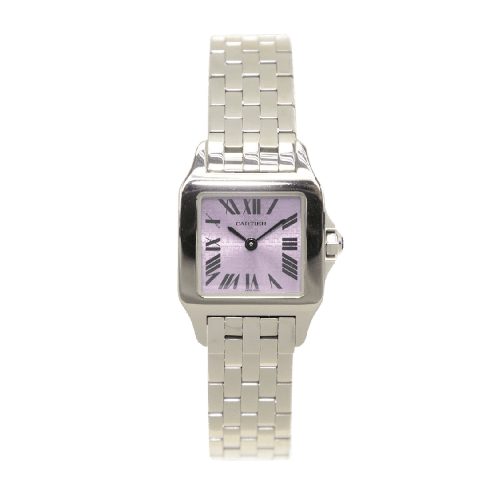 f81a269af695438aa1a908282c4eb303.png Santos Demoiselle Steel Pink Dial 21mm - Image 1