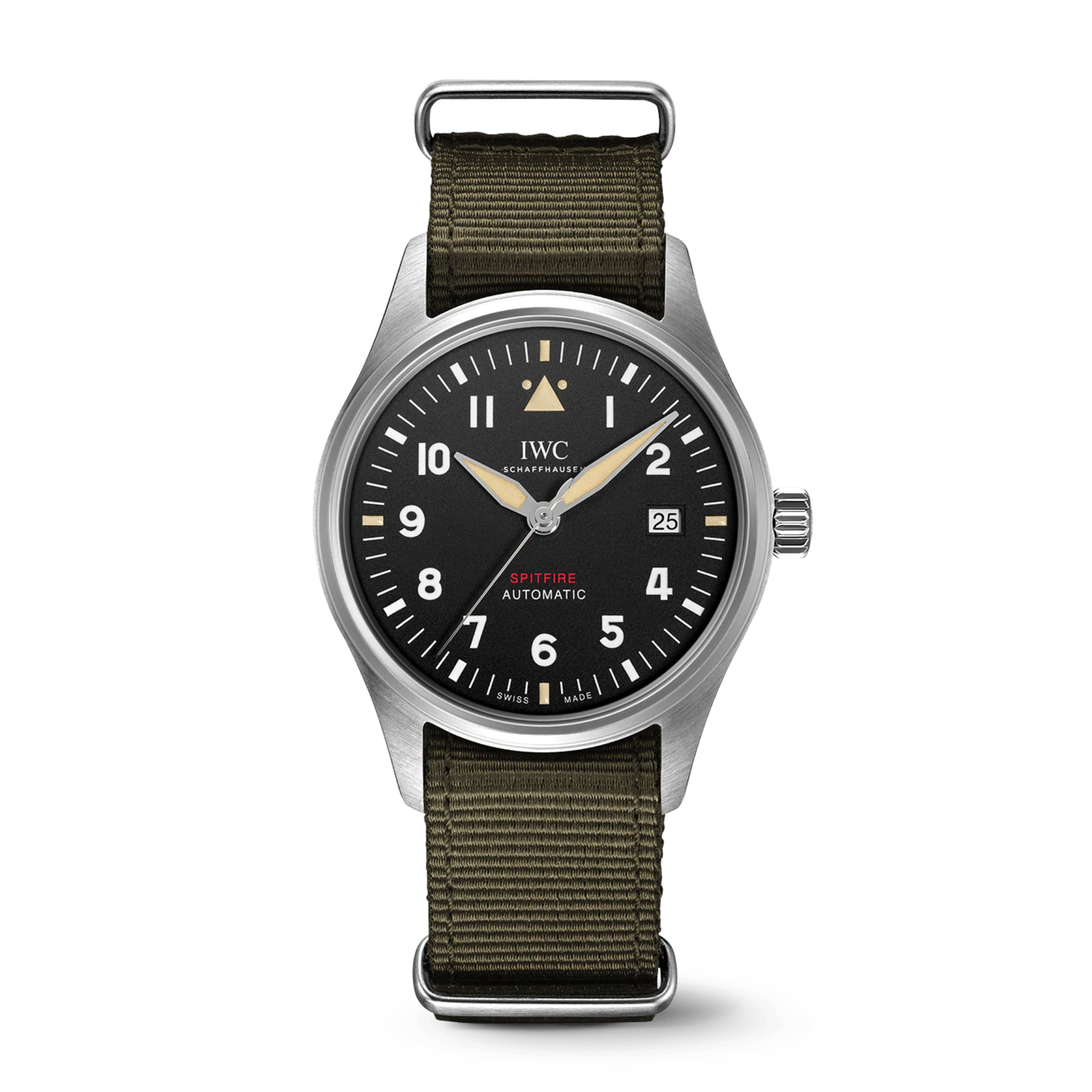 f863a70e822dce33c5546202ca831106.png Pilot's Watch Spitfire Steel Black Dial 39mm - Image 1