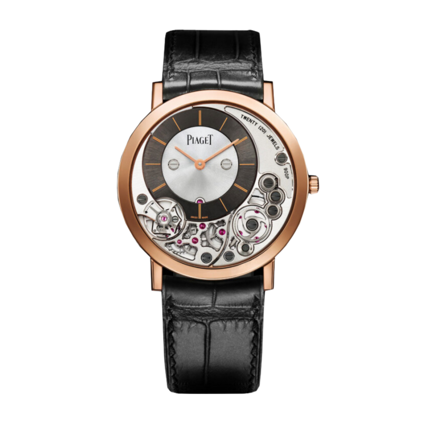 f90b0e2d4874e3740e77d964dfb54091.png Altiplano Rose Gold Silver Dial 38mm - Image 1