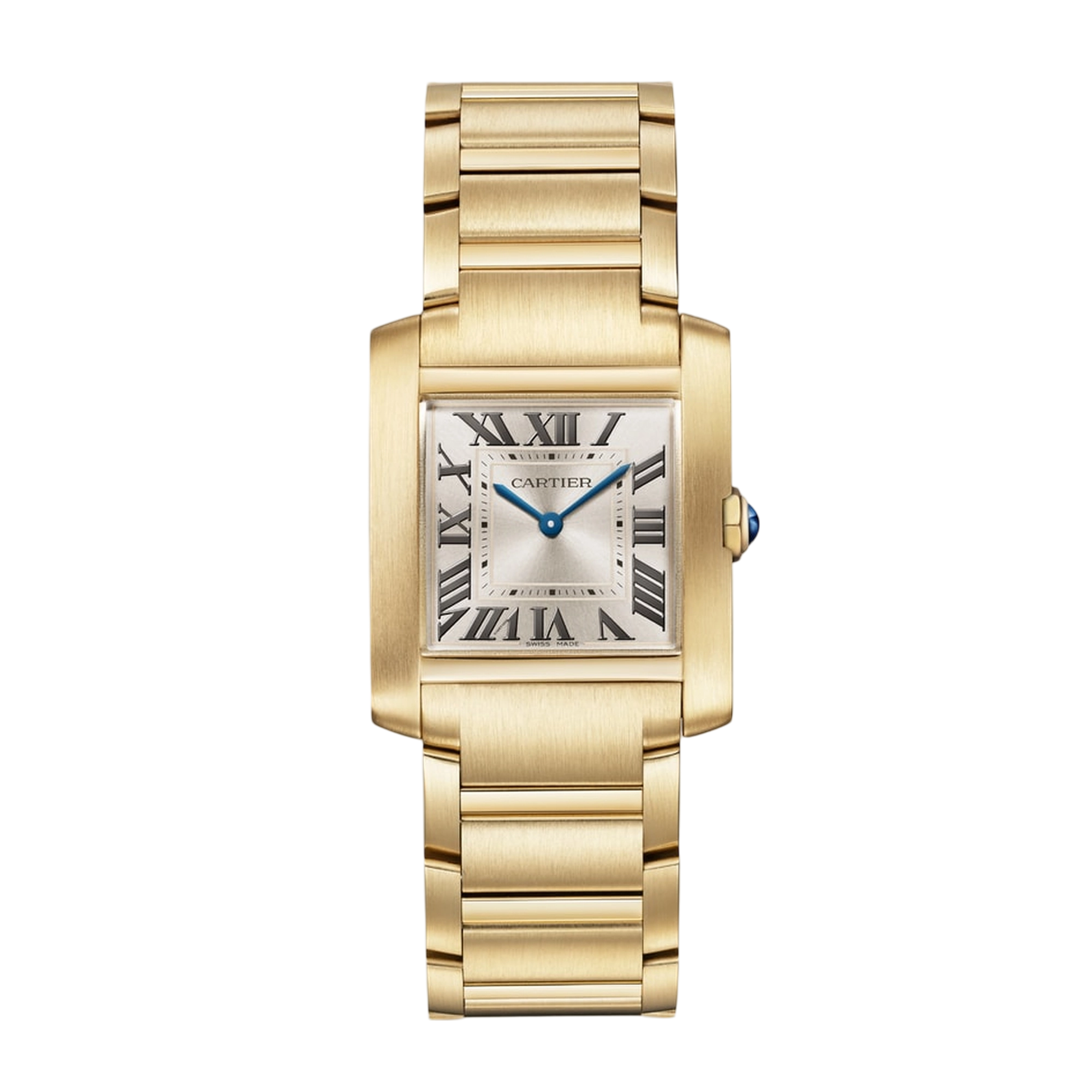 f9e18fb08b4cfa5c292a24f8b666d3ff.webp Tank Française Yellow Gold Golden Sunray Dial 27mm - Image 1