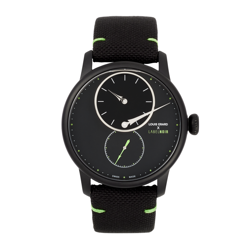 fa6ff2a3526df417b96837a23561fb84.webp Le Régulateur Louis Erard x Label Noir 42mm - Image 1