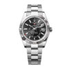 Sky-Dweller Steel Black Dial 42mm