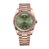Day-Date Rose Gold Olive Dial 40mm