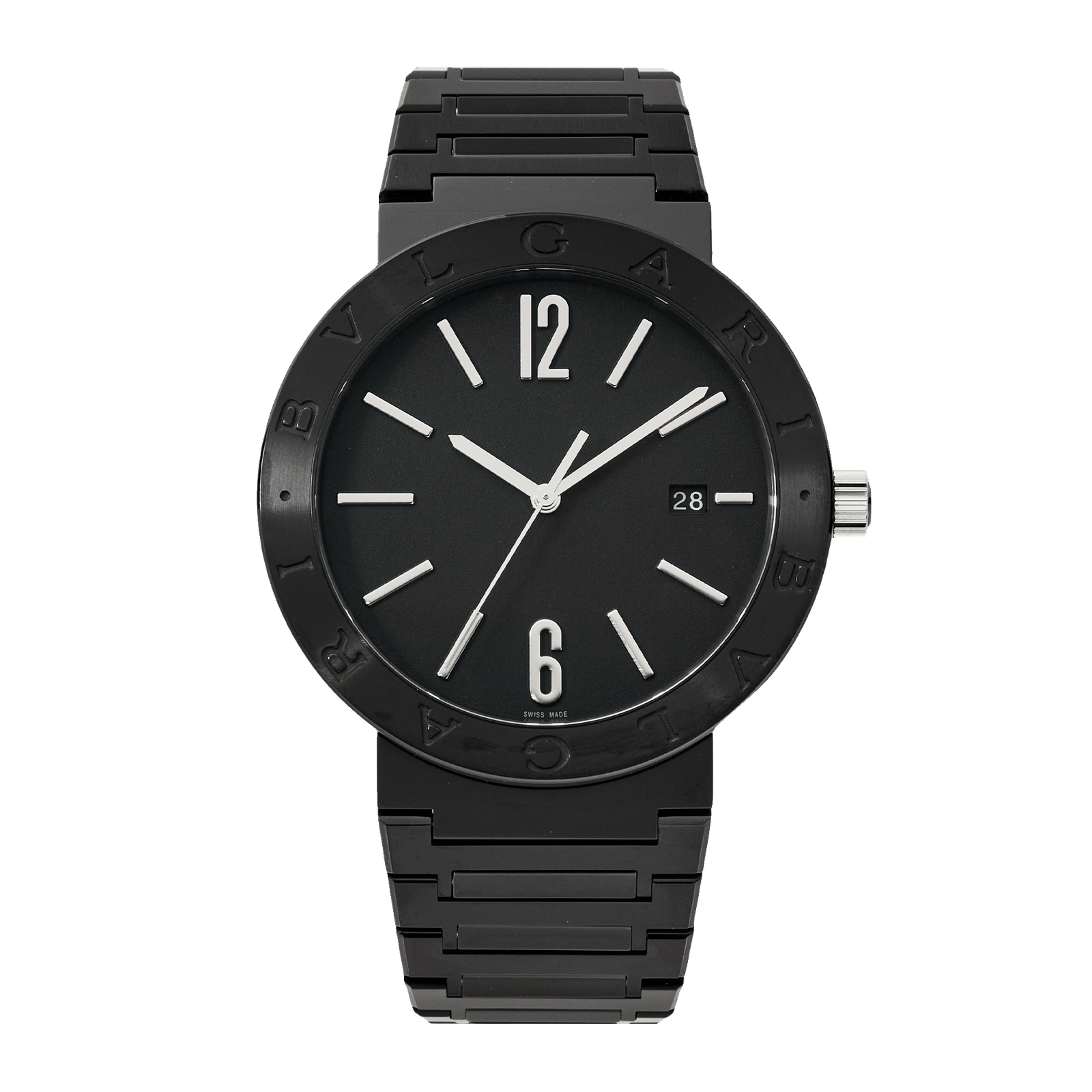 fc20b99312dda09184ebaf7f7a972dc5.png Bvlgari Steel Black Dial 41mm - Image 1