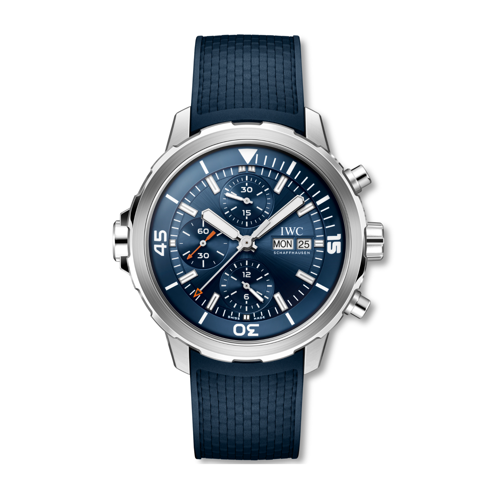 fd49cea319fb020dcded6349cb52629e.png Aquatimer Chronograph Steel Blue Dial 44mm - Image 1