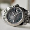 Datejust "Wimbledon" Steel Jubilee Grey Dial 41mm - Image 3