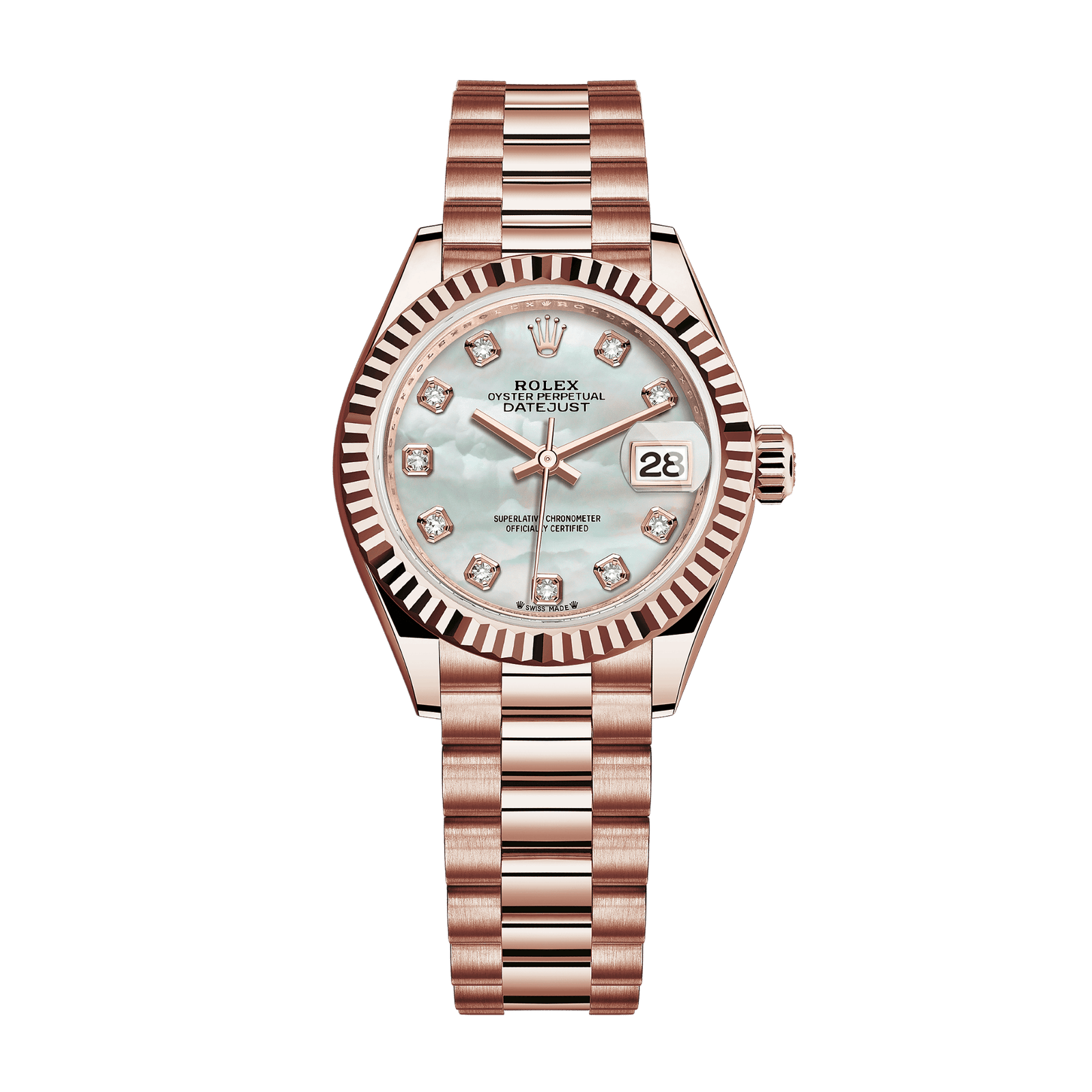 ff7c4d679f85e6abd98983efb319c19a.png Lady-Datejust Rose Gold Mother of Pearl Dial 28mm - Image 1