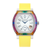 Élégante "Gino's Dream" Titanium Rainbow White Dial 48mm