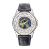 Complications World Time White Gold Cloisonne Enamel Europe Asia Map Double Sealed 39mm