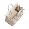 Hermès Birkin 20 Faubourg Snow – Beton Alligator / White Togo / PHW - Image 3