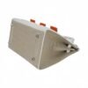 Hermès Birkin 20 Faubourg Snow – Beton Alligator / White Togo / PHW - Image 4