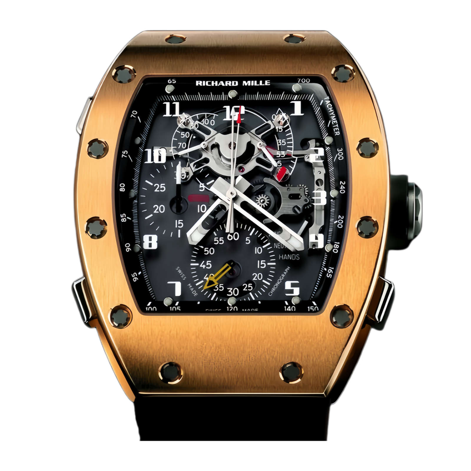 RM004正_副本 Richard Mille RM 004‑V1 Split‑Seconds Chronograph 2004 Ultra Rare Vintage Collectible Watch Full Set - Image 1