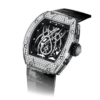Richard Mille RM19‑01 Tourbillon Spider Natalie Portman 18K White Gold Full Paved Diamond Limited Edition Watch