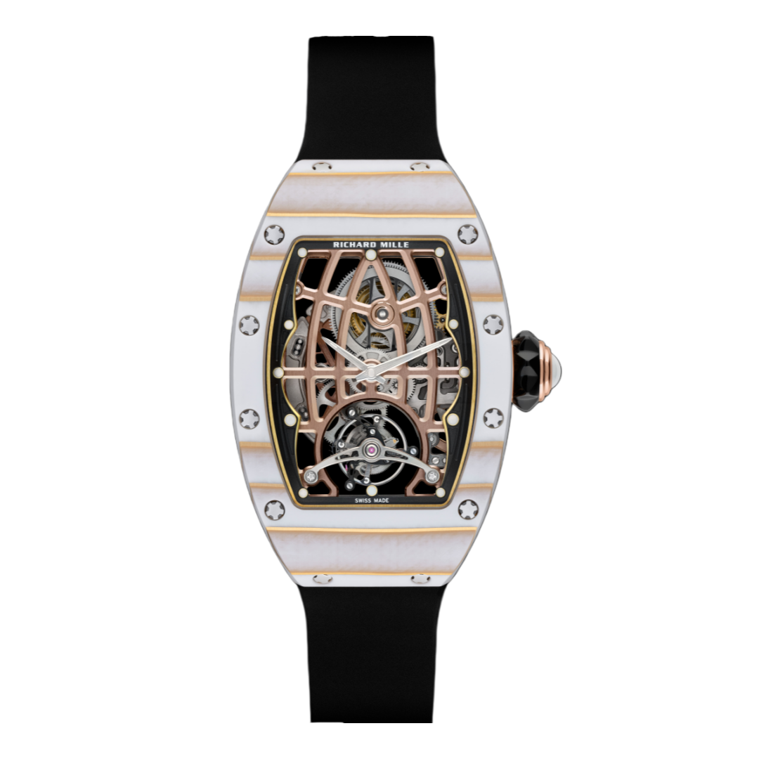 RM74‑02_副本 Richard Mille RM 74‑02 Automatic Tourbillon Gold Quartz TPT 18K Red Gold Ultra‑Skeleton Full Set - Image 1