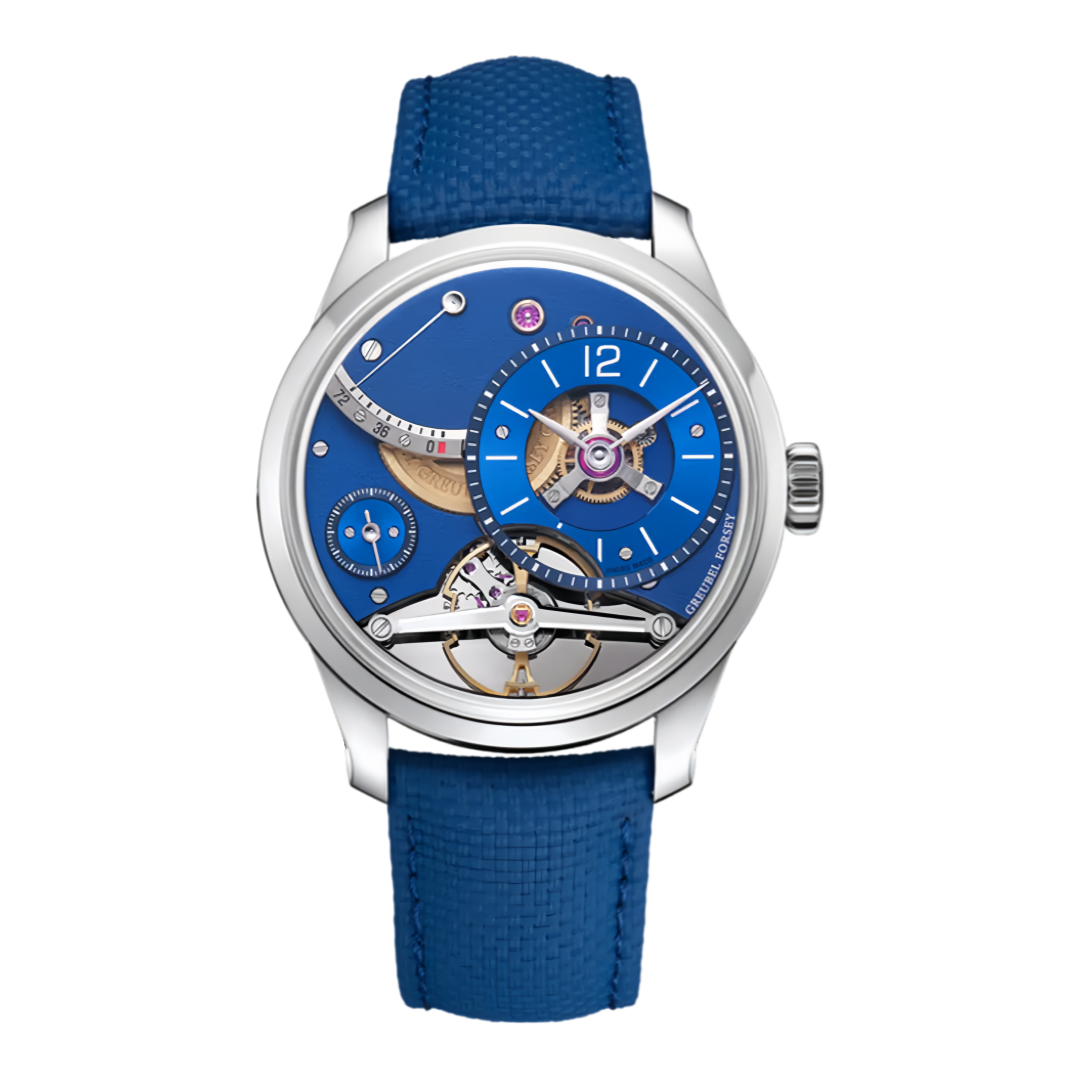 0e5cdfd8bd45953c63d8411dbb2cfed8_副本 Greubel Forsey Tourbillon 24 Secondes Contemporain Royal Blue Platinum Limited 33Pcs Manual Watch Full Set - Image 1